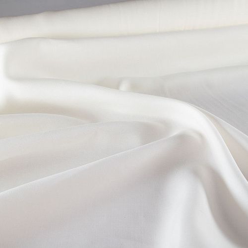 Шерсть костюмная 025-19902 молочный однотонный