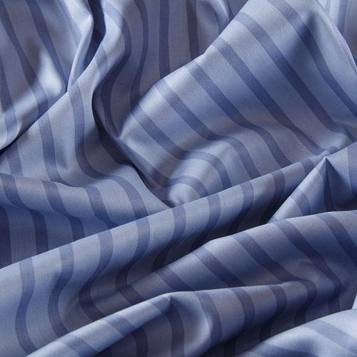 Сатин ш. 220 см 007-13367 голубой принтованный