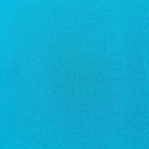 Крепдешин натуральный 028-08853 голубовато-бирюзовый однотонный