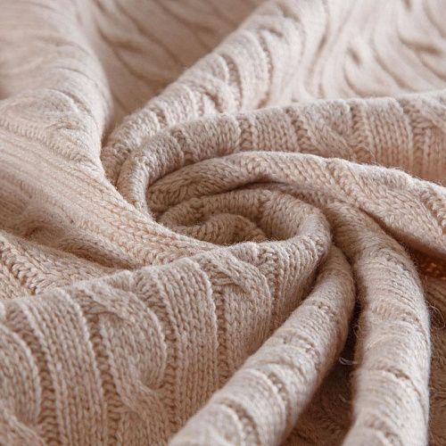 Трикотаж вязаный 056-16672 светло-бежевый