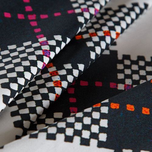 Джинс стрейч 015-15059 белый принтованный