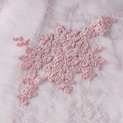 Гипюр К03-830 розовый