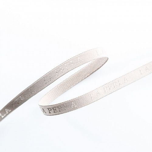 Резинка La Perla 10 мм бельевая для бретелей 4267-10-S201 светло-серый