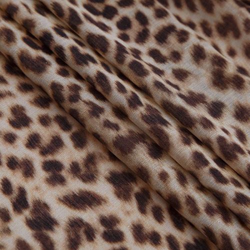 Батист 003-16555 бежевый принтованный