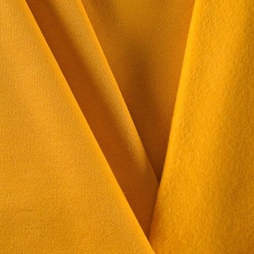 Футер с начесом 062-11821 шафрановый однотонный