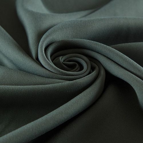 Твил-штапель 069-12796 хвойный зеленый