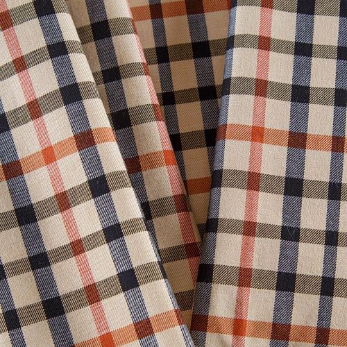 Ткань костюмно-плательная 025-12395 бежевый принтованный