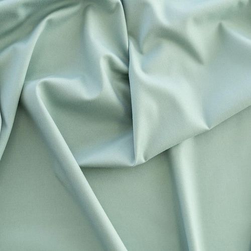 Ткань костюмная К33-413 мятно-бирюзовый однотонный