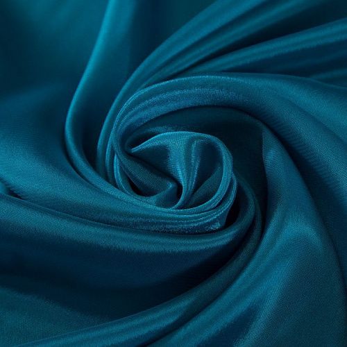 Перл шифон 068-19386 лазурно-голубой однотонный