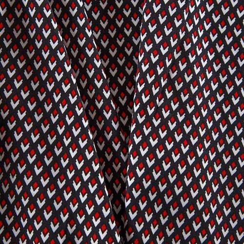 Вискоза 009-12429 черный принтованный