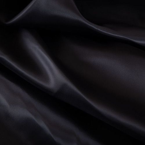 Ткань подкладочная 045-18921 черный однотонный