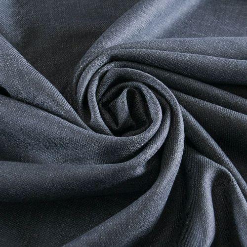 Ткань костюмная 025-12051 сине-серый меланж