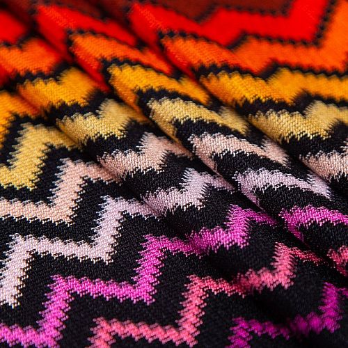 Трикотаж Missoni 056-20143 черный мультиколор