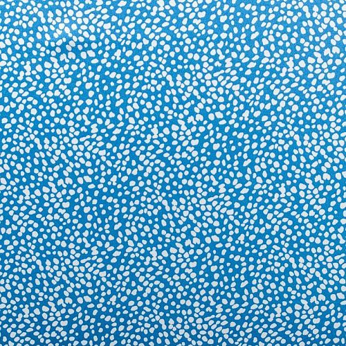 Шелк синтетический 065-01453 сине-голубой принтованный