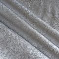 Экокожа на хлопке 070-11789 серебристый однотонный
