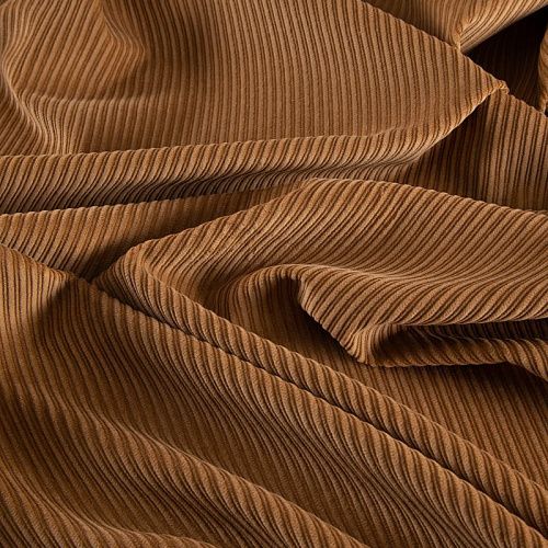 Вельвет 008-19952 карамельный однотонный