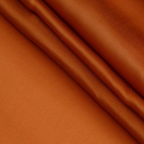 Шифон шелковый 068-17146 жженый апельсин