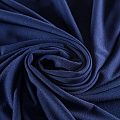 Джерси 014-03343 темно-синий однотонный