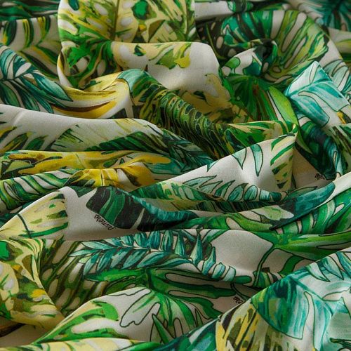 Штапель 069-16094 экрю принтованный