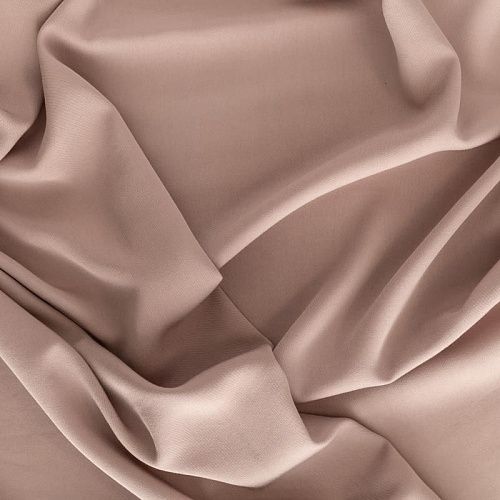 Твил-штапель К33-282 пепельно-розовый однотонный