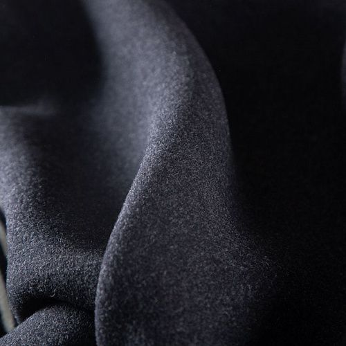 Шерсть пальтовая валяная (купон) 066-19916 графит