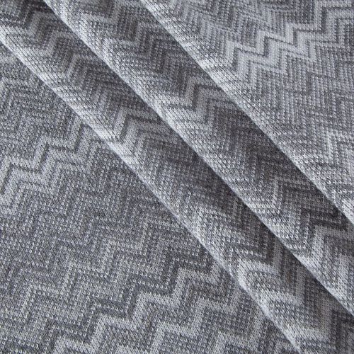 Трикотаж шерстяной вязаный Missoni 056-19776 бело-серый