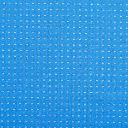 Лайкра с перфорацией 005-06253 синий электрик однотонный