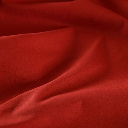 Коттон 063-17037 красный однотонный