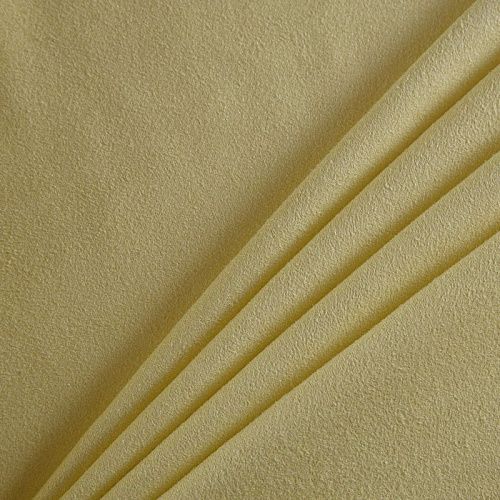 Замша искусственная на трикотажной основе 018-15532 банановый однотонный