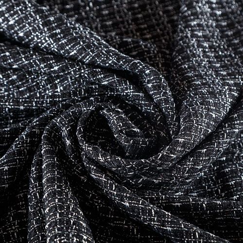 Твид шанель 052-05323 черный