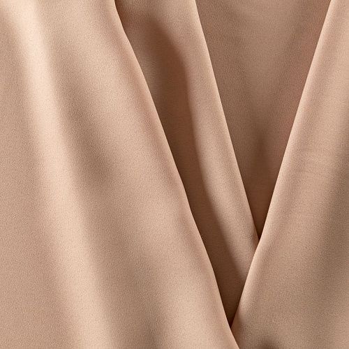 Креп-шифон 027-09859 телесный однотонный
