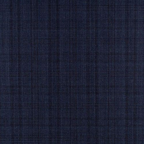 Ткань костюмная К32-097 синий меланж клетка