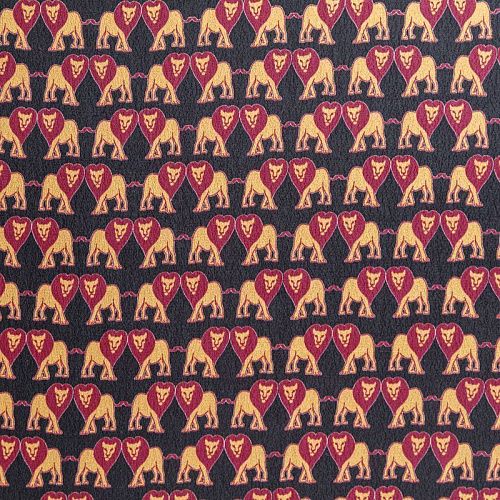 Вискоза 009-08553 черный принтованный