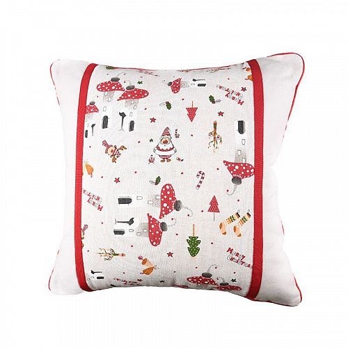 Наволочка 50х50 см декоративная на молнии 516809