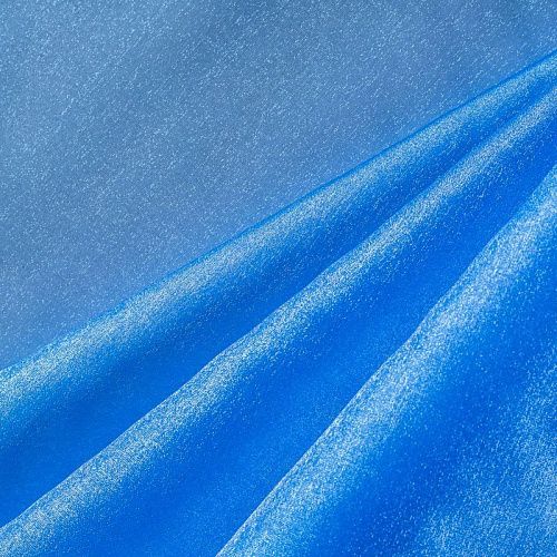 Органза К33-999 лазурно-синий однотонный col.39