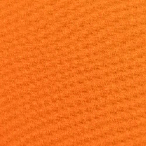 Трикотаж бесшовный (Рибана) 1020-355-056-0019 мандариновый однотонный