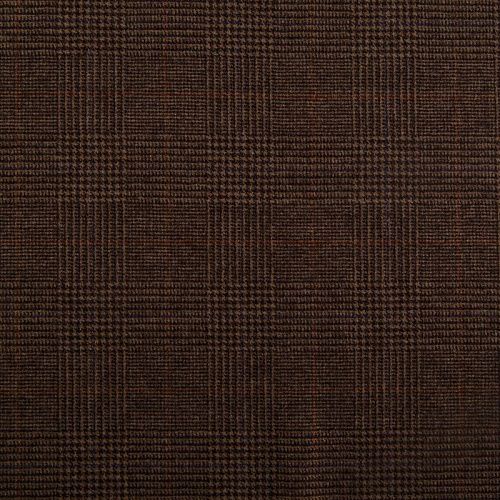 Ткань костюмная  025-14442 коричневый принтованный