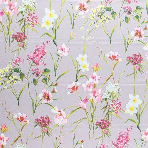 Вискоза "Лоренцо" 036-08376 пепельный принтованный