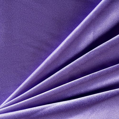 Креп-сатин К33-858 сиреневый однотонный