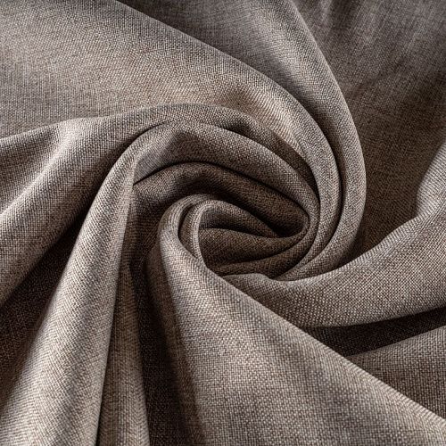 Ткань портьерная лен h-285 см 05-02-00247 песочный меланж