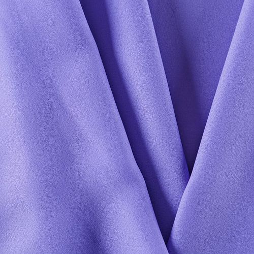 Креп-шифон 027-09855 светло-фиолетовый однотонный