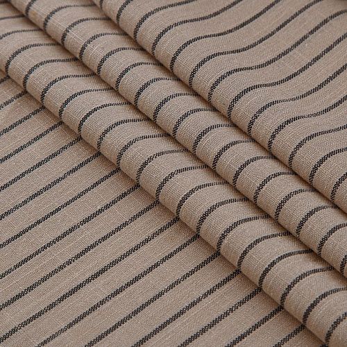 Лен-вискоза 035-17572 телесный принтованный