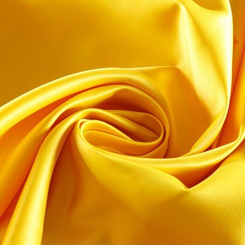 Сатин-тафта 001-07321 желтый однотонный