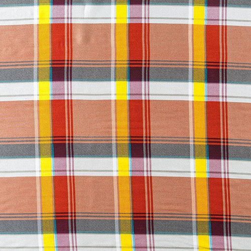 Штапель 069-08322 терракотовый принтованный