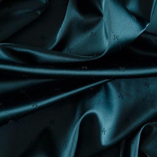 Ткань подкладочная стрейч Max Mara 045-17108 хвойный зеленый