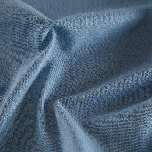 Джинс стрейч 015-17157 выбеленный голубой однотонный