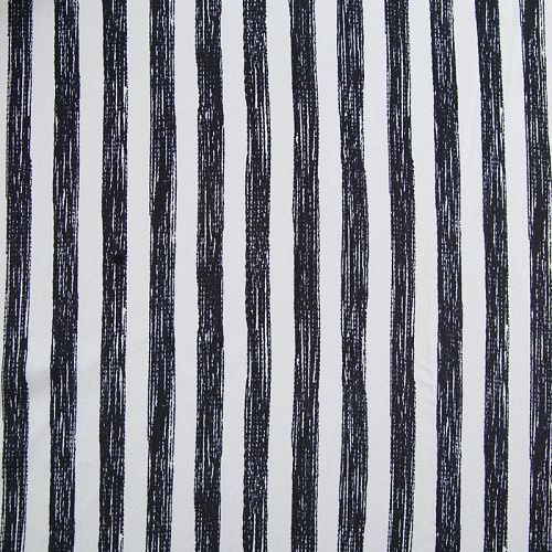 Крепдешин натуральный 028-12511 белый принтованный