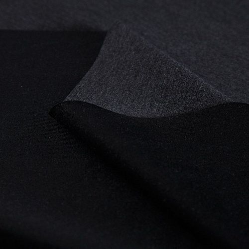 Трикотаж 056-15571 графитовый меланж