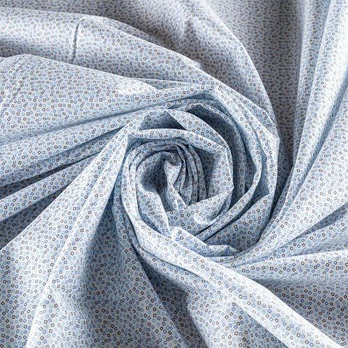 Хлопок К21-703 белый принтованный