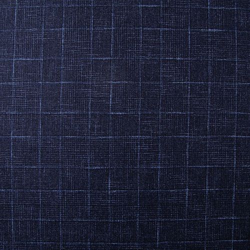 Шерсть костюмная 025-19979 серо-синий клетка